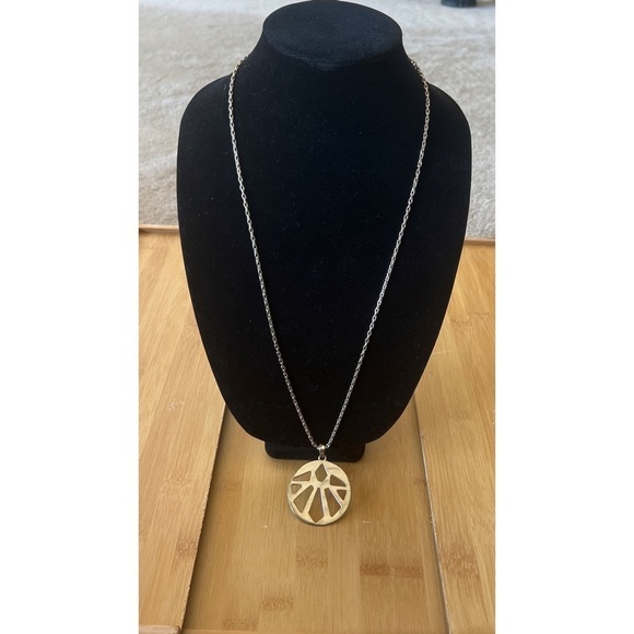 Jewelry - Gold Tone Asymmetrical Necklace - NWOT